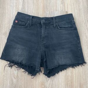 Women’s Hudson cut off shorts, Black Denim size 27